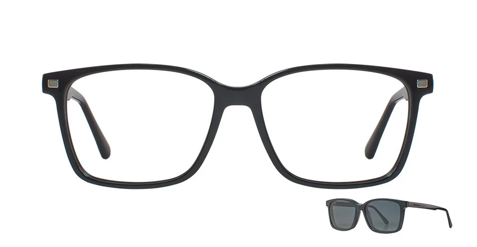 MONT. MARCO MOTTA ECO GRADUADO MOD BALI NEGRO CON CLIP DE SOL POLARIZADO 56X15 (2025)